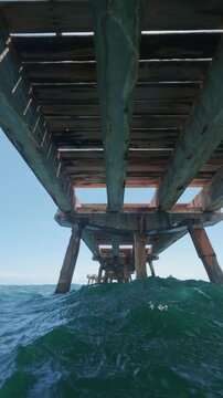 pier over ocean