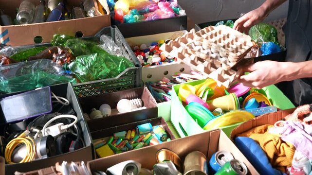 Waste management separation and sorting 