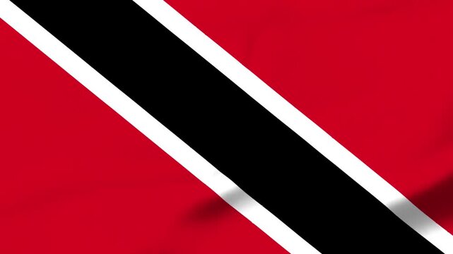 Flag of Trinidad and Tobago &ndash; 4K Seamless Loop of the Caribbean Island Nation Banner For You