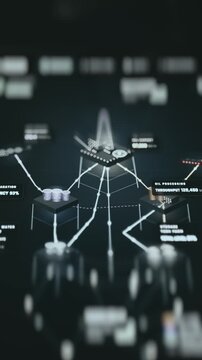 Offshore Field Map With Gas Separation Efficiency And Oil Processing Callouts