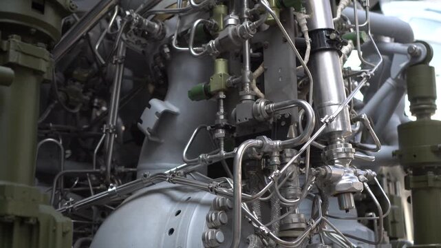 Historic Soviet Rocket Engine for Space Exploration