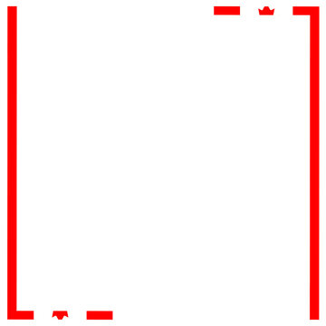 Canada Flag Corner Border Frame Template for Canada Day