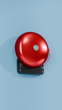School bell ringing for back to school
