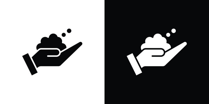 Foam icon flat symbols pack