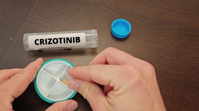 CRIZOTINIB ALK and ROS1 inhibitor for lung cancer