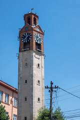 Fototapeta premium Panoramic View of the City of Pristina, Kosovo