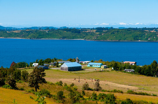 Detif Peninsula on Lemuy Island - Chiloe - Chile