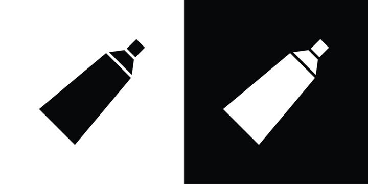 Toothpaste tube icon minimal artwork collection