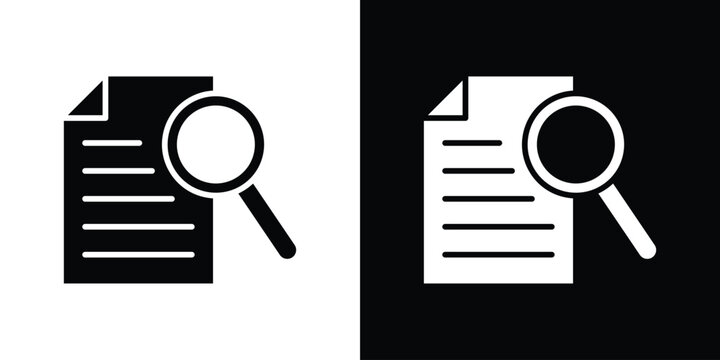 Case studies icon minimal artwork collection