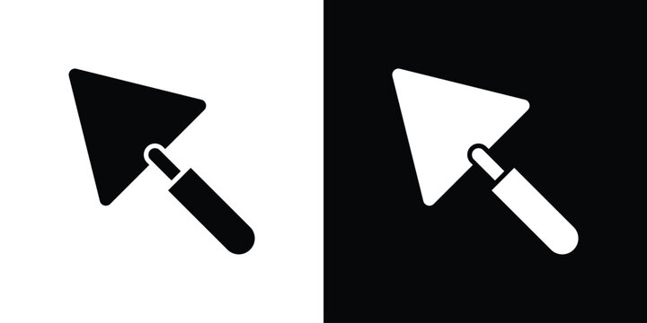 Trowel icon minimal artwork collection