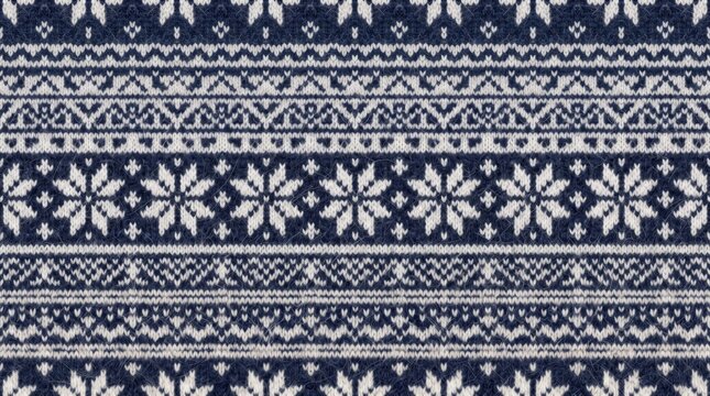 Norway pattern fair isle wool knit sweater winter design with fairisle geometric scandinavian traditional heritage