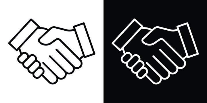 Deal handshake icon