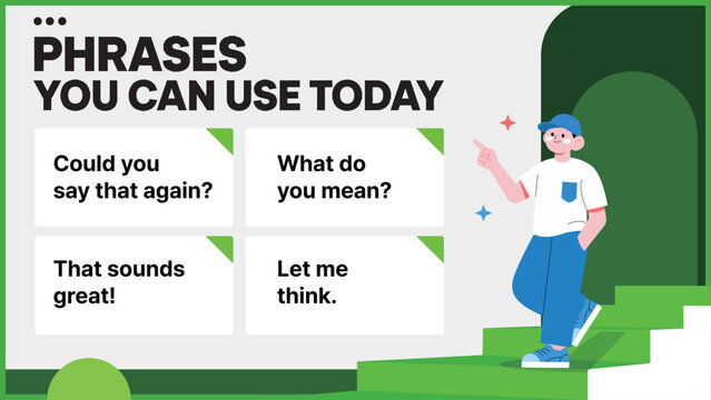 Useful English Phrases for Daily Conversation Presentation Template
