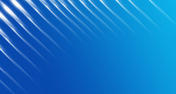 Abstract Blue Background with Glowing Diagonal Lines and Grainy Texture