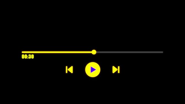 Music Player Overlay Template