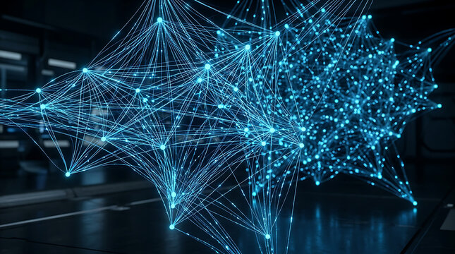 abstract technology background with lines