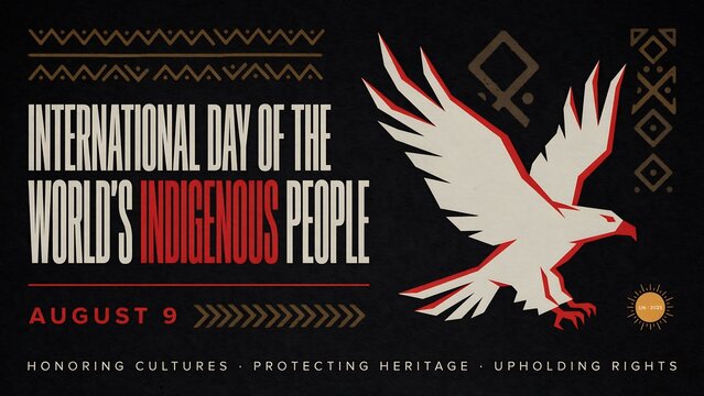 International day of the world's indigenous peoples poster