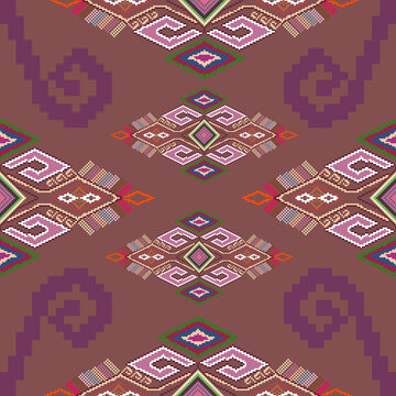 Lao Hmong tribal cloth patterns are unique.  The stomach is wide and beautiful.