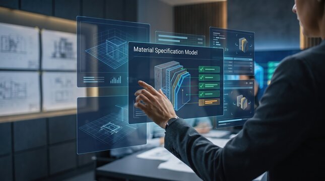 Building Information Modeling - Material Specification Model Virtual Interface