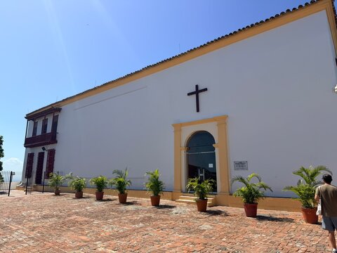 Cartagena Columbia June 25, 2026   Exterior Views of the La Popa Convent grounds and courtyard