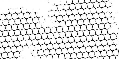 Mesh texture for fishing nets. Grunge pattern for sportswear or soccer goal, volleyball net, basketball hoop, hockey, athletics. Grunge background © Mazz