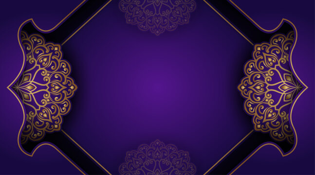Luxury mandala background, round decoration