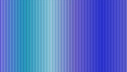 Modern vertical blue stripe pattern with vibrant gradient colors and sleek cylindrical feel.