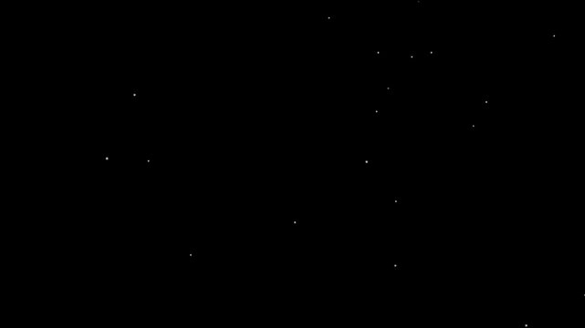 Space Background Loop Animation 4K Video. Twinkling stars background animation with shooting stars on black background. Looping seamless space backdrop. full hd video loop. Abstract background.