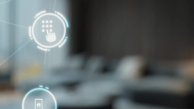 Concept of smart home automation enhances modern living. This innovative smart home system provides security, convenience, and control for a connected lifestyle. Gist
