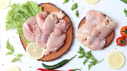 raw chicken wings © chafid