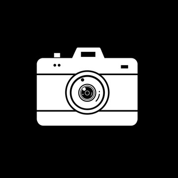 digital photo camera of a illustration vector png logo icon