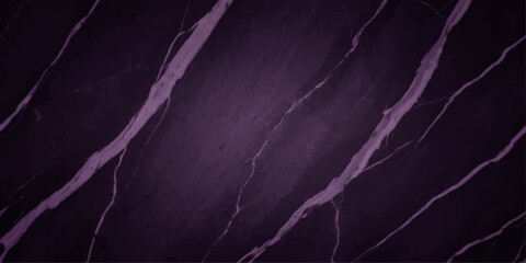 Deep purple marble with striking white veining creates a sophisticated and elegant background texture, evoking a sense of luxury and depth. © MUSCLE