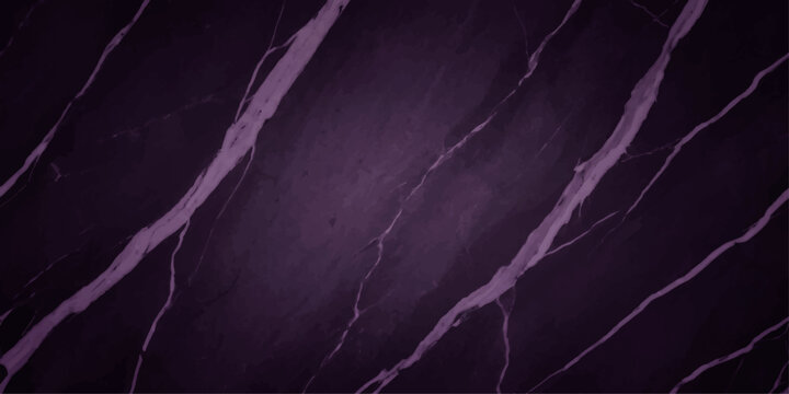Deep purple marble with striking white veining creates a sophisticated and elegant background texture, evoking a sense of luxury and depth.