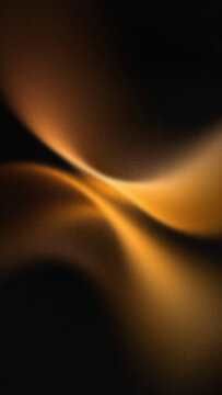 Abstract golden brown blurred aura fluid background with grainy holographic gradient waves vertical composition perfect for premium mobile device luxury wallpapers.