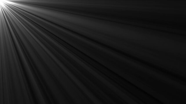 Shining star and light rays motion graphics on black screen chroma key alpha channel background. Sun rays light effects. sun flare star light glow shining rays effect on black chroma key alpha channel