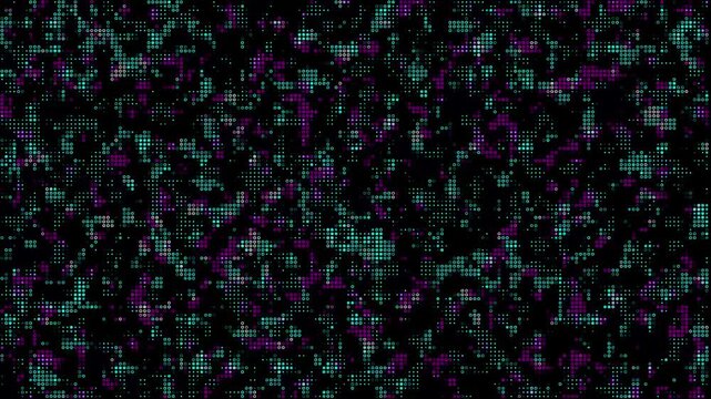 Seamless - Halftone dots motion background, Dot cartoonist background, Halftone comic dot animation. Wave pattern. Retro and Vintage Pattern animation. Comic background 4k video