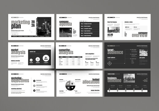 Marketing Plan Presentation Template