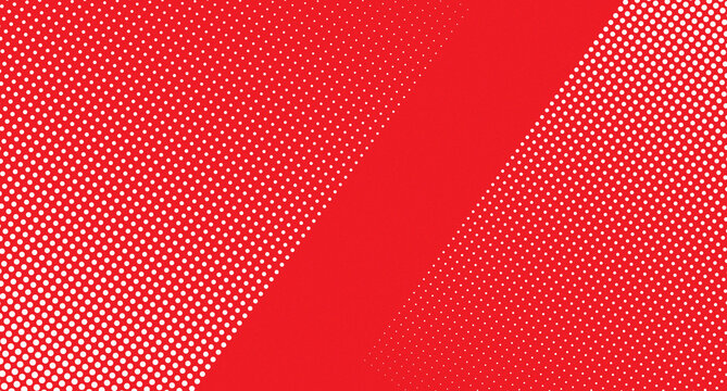 Red halftone speed lines background for comic pop art poster and banner