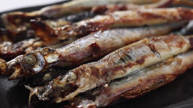カラフトししゃも　子持ちししゃも焼き