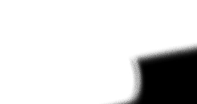 Diagonal artistic paint brush stroke matte transition animation loop from black to white