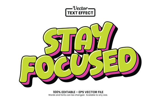 Editable Pop Art Comic Vector Text Effect Graphic Style Template for Poster Banner and Sticker