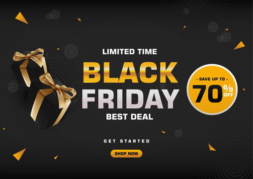 Modern flash sale promotional background for website banners and social media. Black Friday big sale headline icon, retail shopping discount offer badge, and marketing clearance flyer design.