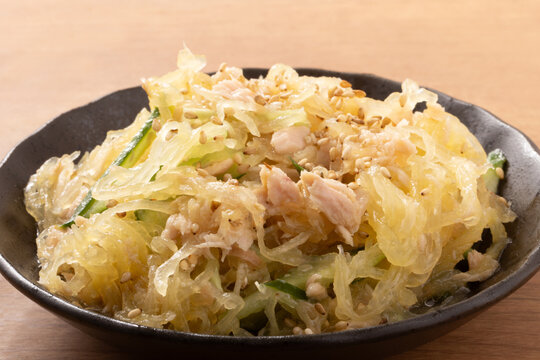 ［岡山県産］糸瓜（そうめん南瓜）ツナ和えサラダ