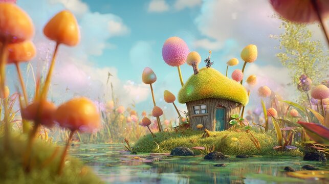 3d fantasy featuring carnivorous looking whim