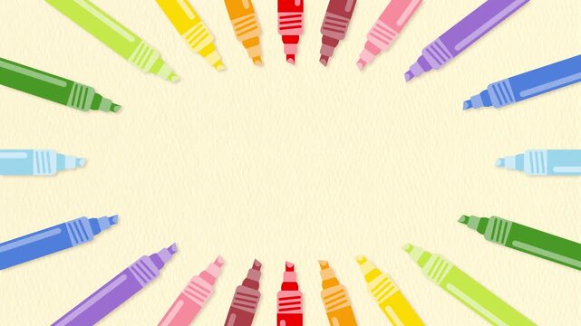 Colored Marker Radial Frame