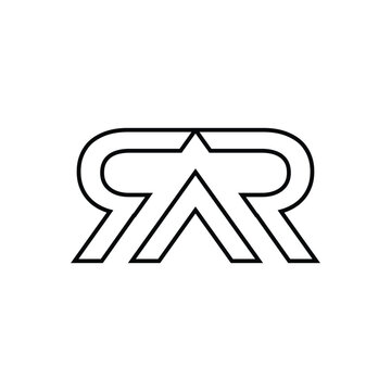 R, A, P letter combination logo