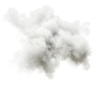 Isolate soft smooth steam clouded transparent backgrounds 3d illustrations png