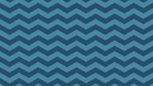 Blue chevron zigzag stripes scrolling, bold pop seamless loop pattern background