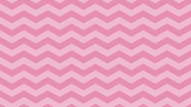 Pink chevron zigzag stripes scrolling, bold pop seamless loop pattern background