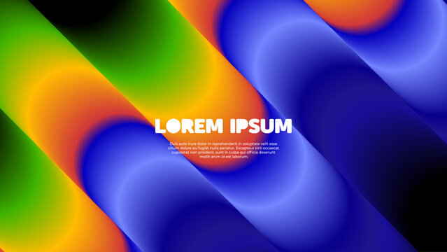 Futuristic Gradient background. Wavy gradient pattern. Vector illustration.